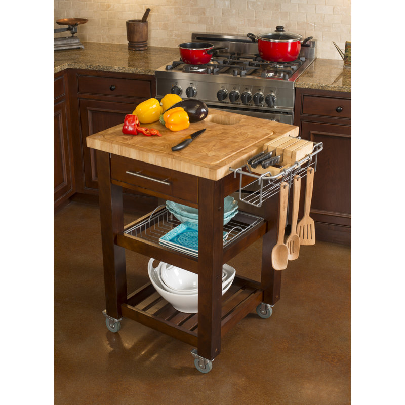 Ebern Designs Sydney Kitchen Cart & Reviews Wayfair